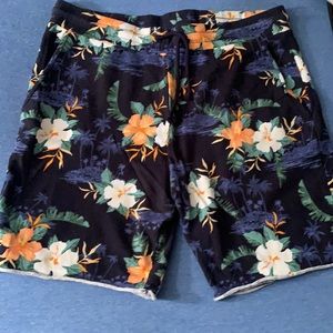 Floral H&M shorts